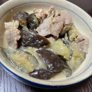 ご飯が進む！豚肉と茄子の味噌炒め♡